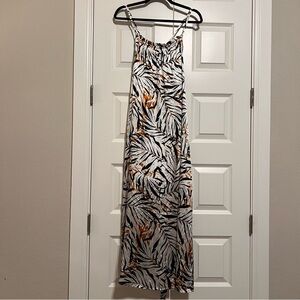 Bailey Blue Zebra Print Maxi Dress